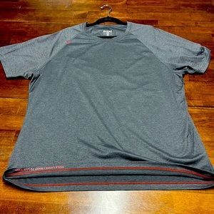 Rhône reign short sleeve tee - dark grey Heather - men’s XXL
